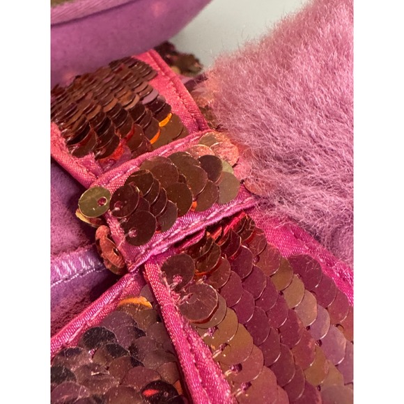 UGG Coquette Sequin-Bow Slippers – Purple – Women's Size 11 Unworn - Picture 2 of 14